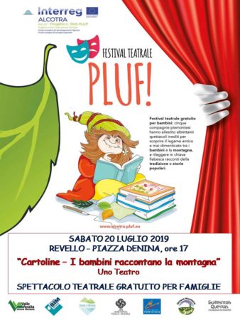 Spettacolo teatrale per bambini “Cartoline –  I bambini raccontano la montagna” 20 luglio 2019 h. 17.00